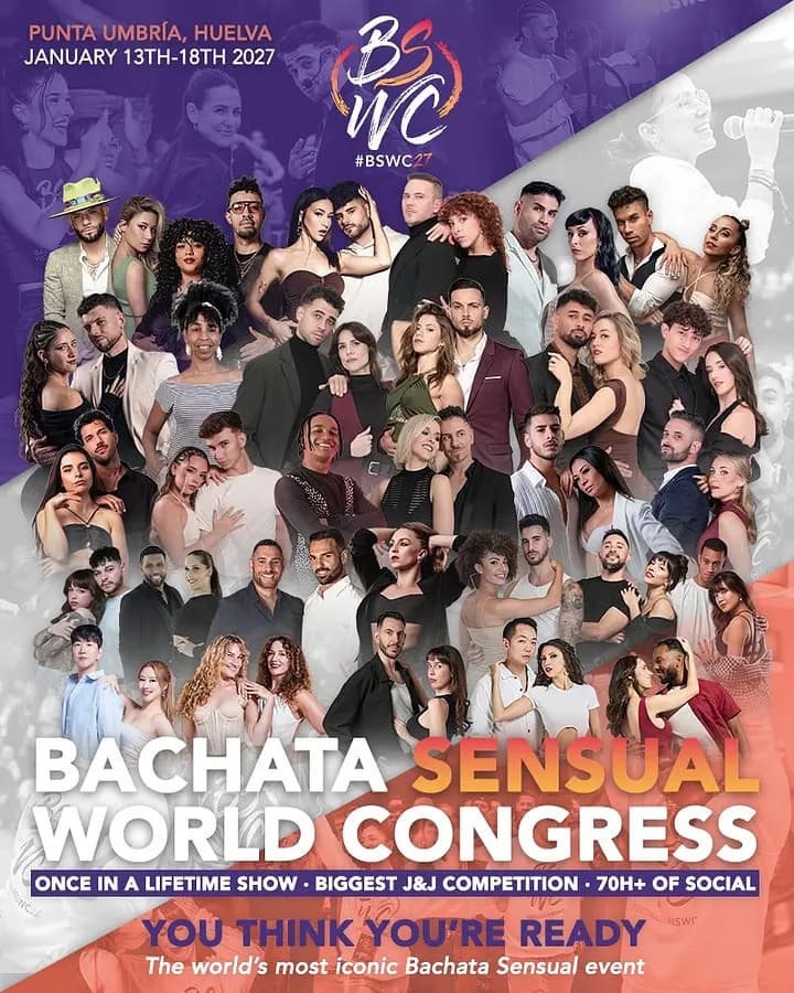 Bachata Sensual World Congress 2027 (BSWC) 포스터