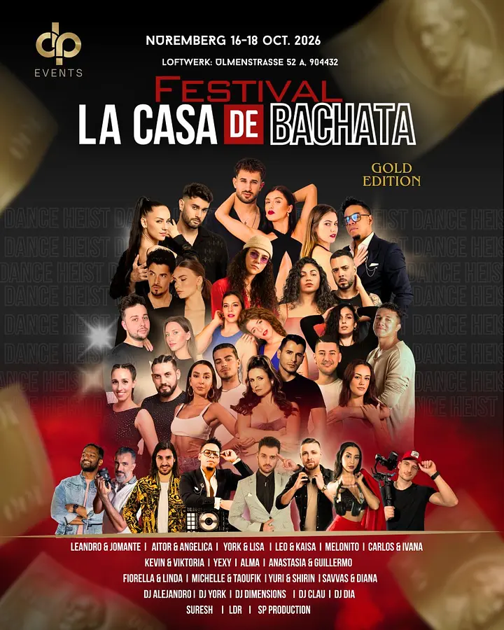 LA CASA DE BACHATA Festival 2026 포스터