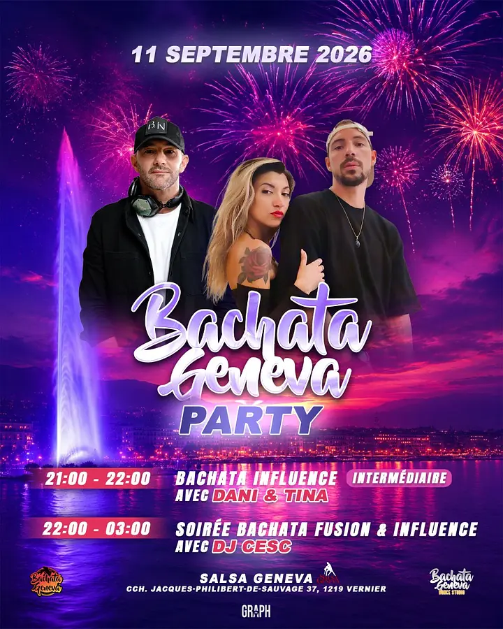 Bachata Geneva Festival 2026 - The Festival of Nations 포스터