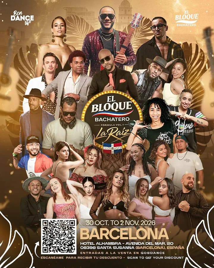El Bloque Bachatero Festival 2026 포스터